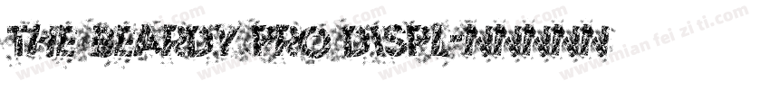 The Beardy Pro Displ字体转换